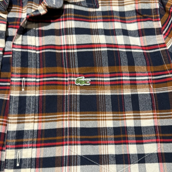 Lacoste button up long sleeve size 40 (M) - Picture 3 of 5